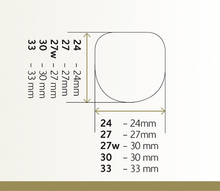 Load image into Gallery viewer, 2 Thumb Snug Daddy 27 Golf Putter Grip. Orange.