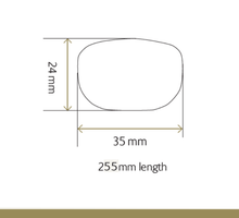 Load image into Gallery viewer, 2 Thumb The Daddy Golf Putter Grip. Black.