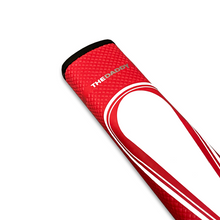 Load image into Gallery viewer, 2 Thumb The Daddy Golf Putter Grip. Red.