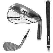 Load image into Gallery viewer, Longridge Tour Spin Golf Wedge - Silver or Black Finish 52, 56, 60 or 64 Degree.