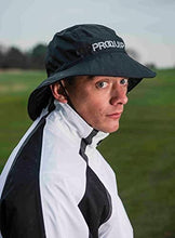 Load image into Gallery viewer, Proquip Golf Black Waterproof Bucket Rain Hat. 2 Sizes.