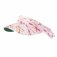 Load image into Gallery viewer, Daily Sports Ladies Golf Sun Visor. Wave. Pink.