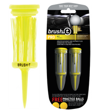Load image into Gallery viewer, Brush T Golf Tees In Bullet Pack. 52MM, 57MM, 62MM or XLT