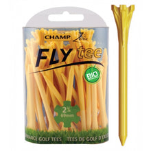 Load image into Gallery viewer, Champ Zarma Fly Golf Tees. 69mm. Neon Blue, Green, Orange, Red, Yellow and Pink.