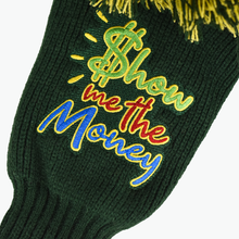 Load image into Gallery viewer, PRG Originals Show me the Money Pom Pom Design Golf Headcovers. Set of 3. Driver, Fairway and Rescue.