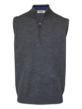 Load image into Gallery viewer, Proquip Mens Merino Zip Neck Slipover - Navy, Royal Blue or Grey. Medium Large or XL.