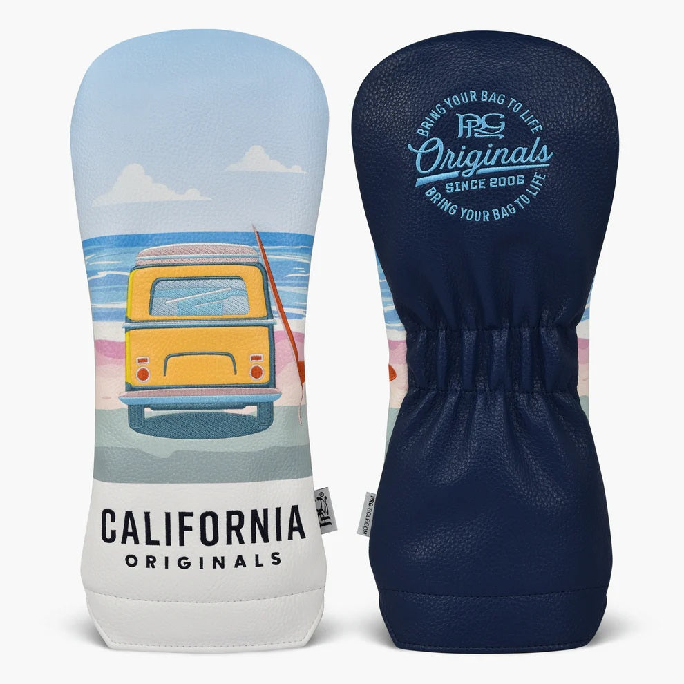 New 2025 PRG Originals California Originals Design Golf Driver Headcover.