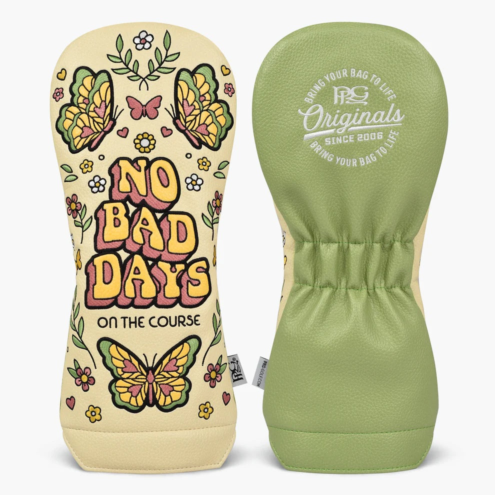 New 2025 PRG Originals No Bad Days on the Course Design Golf Driver Headcover.
