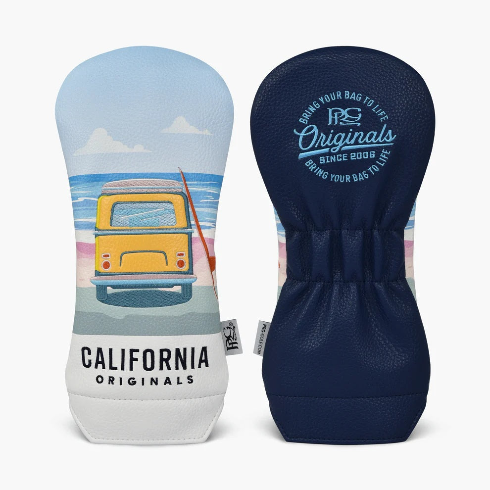 New 2025 PRG Originals California Originals Design Golf Fairway Wood Headcover.