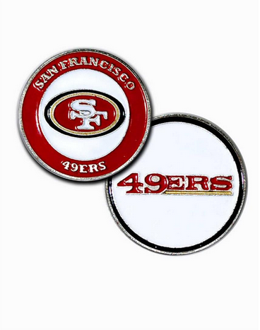 NFL San Francisco 49ers Ball Marker