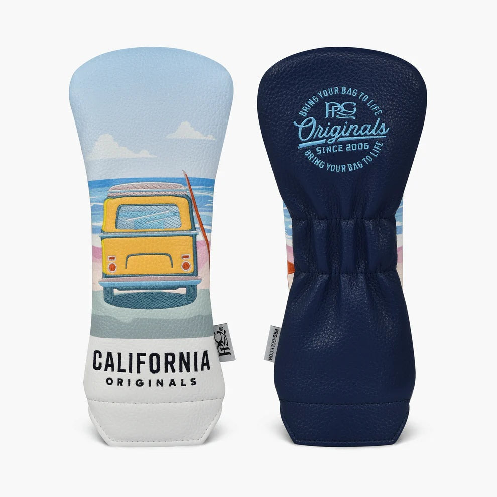 New 2025 PRG Originals California Originals Design Golf Rescue or Hybrid Wood Headcover.