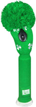 Load image into Gallery viewer, LOUDMOUTH SHAMROCK POMPOM DRIVER, FAIRWAY OR HYBRID HEADCOVER. (Copy)
