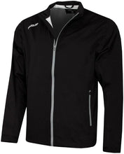 Load image into Gallery viewer, Proquip Mens 2025 Propac-Lite Waterproof Lightweight Soft Stretch Golf Jacket. Black / Quiet Shade. Medium to XXL.
