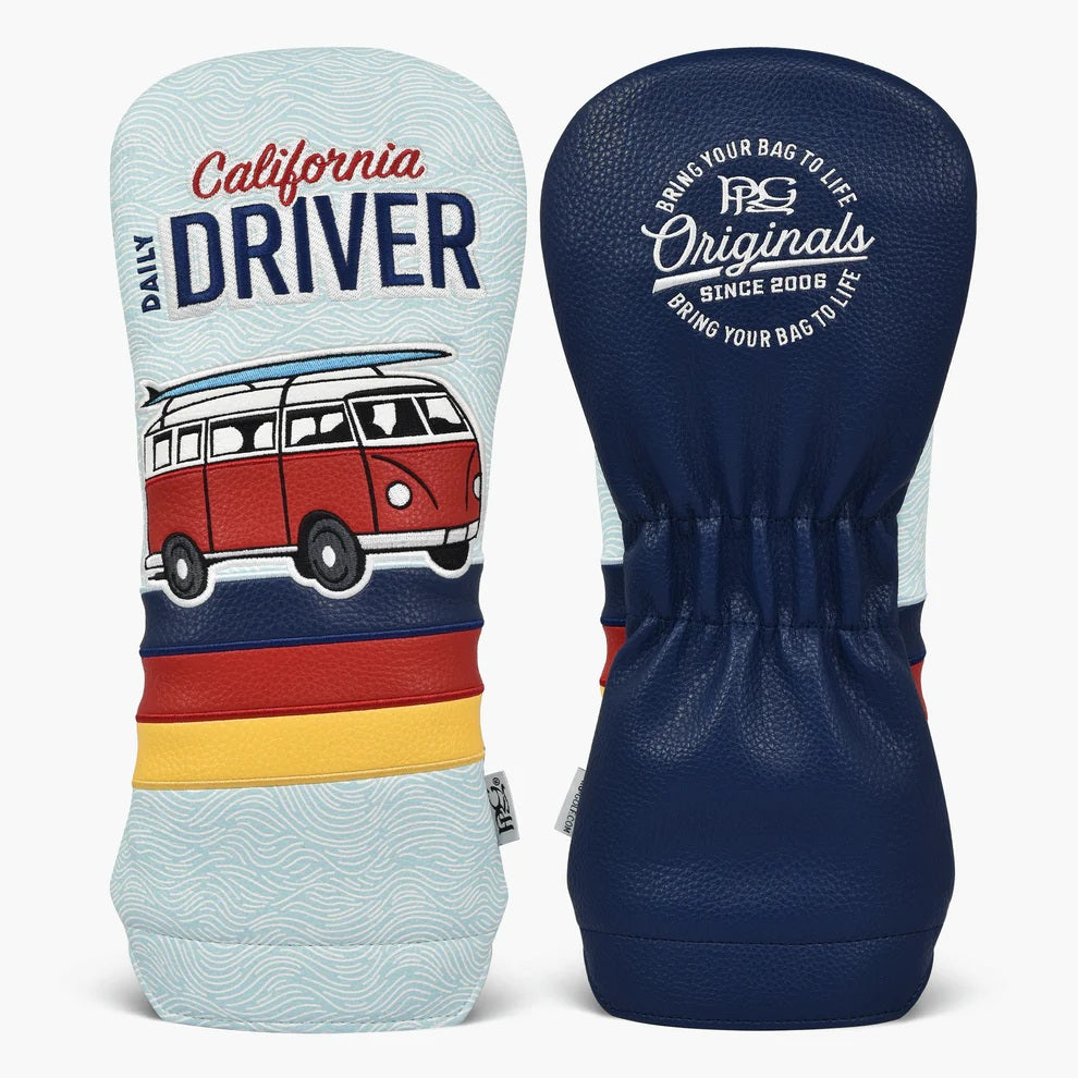 New 2025 PRG Originals California Driver Design Golf Driver Headcover.