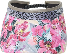 Load image into Gallery viewer, SALE Glove It Orchid Cheetah Design Ladies Golf Visor, Glove or Wristlet Bag.
