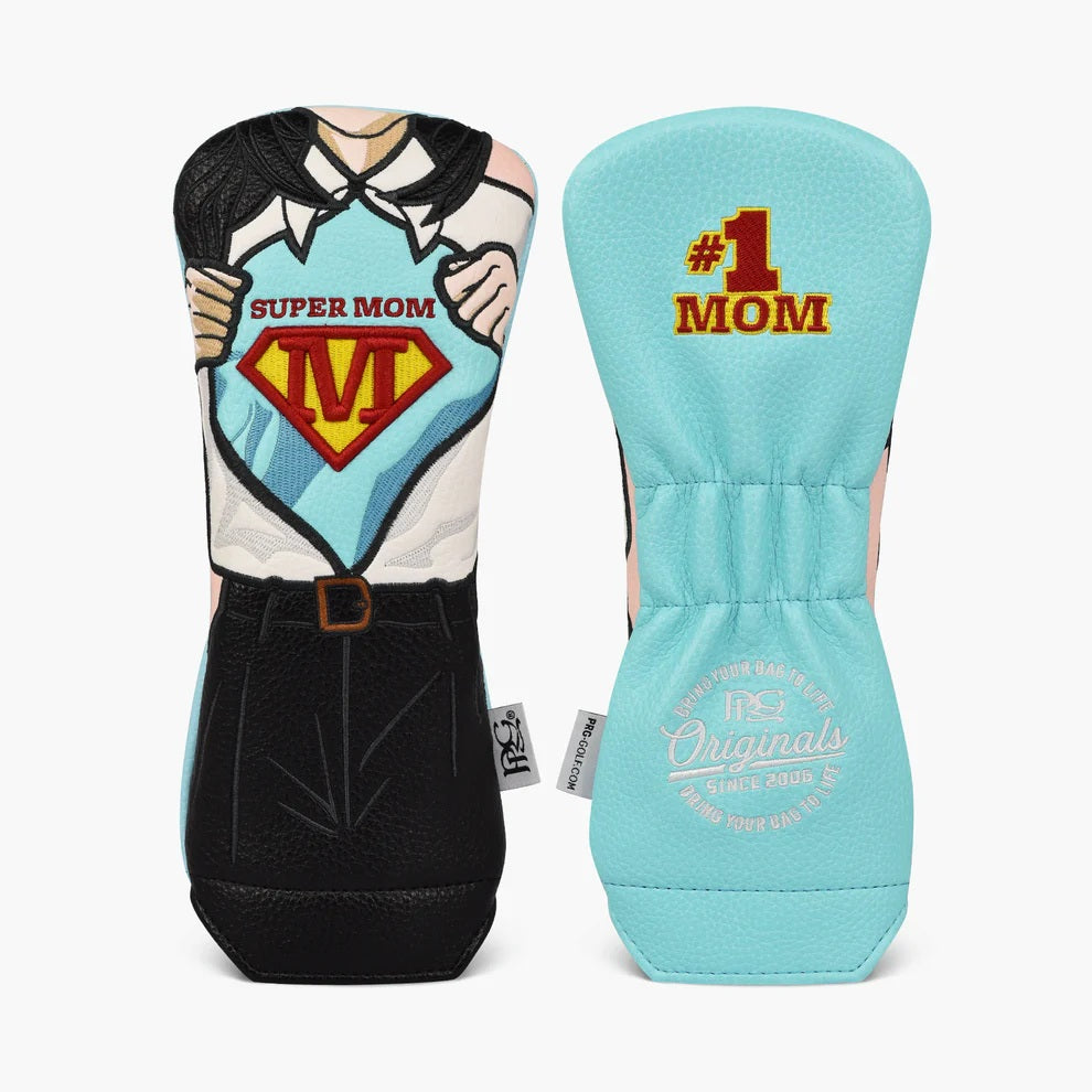 New 2025 PRG Originals Super Mom Design Golf Fairway Wood Headcover.
