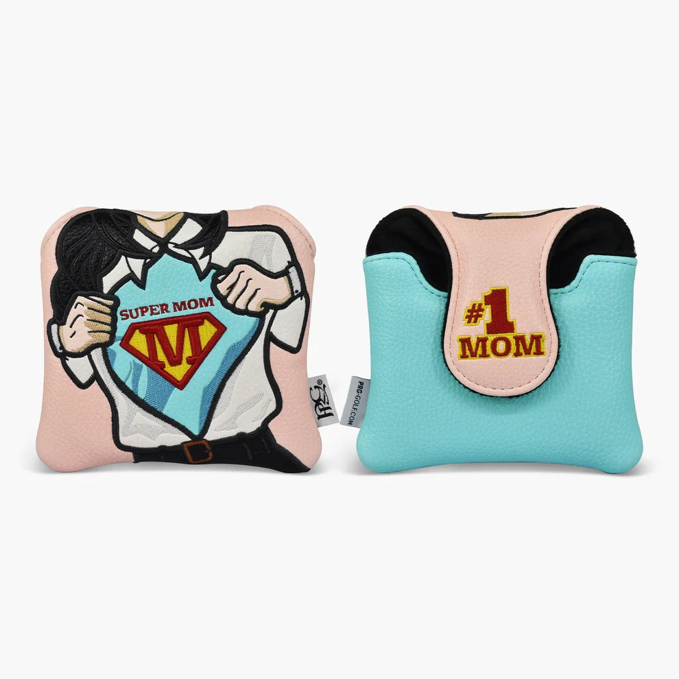New 2025 PRG Originals Super Mom Design Golf Spider Mallet Putter Headcover.