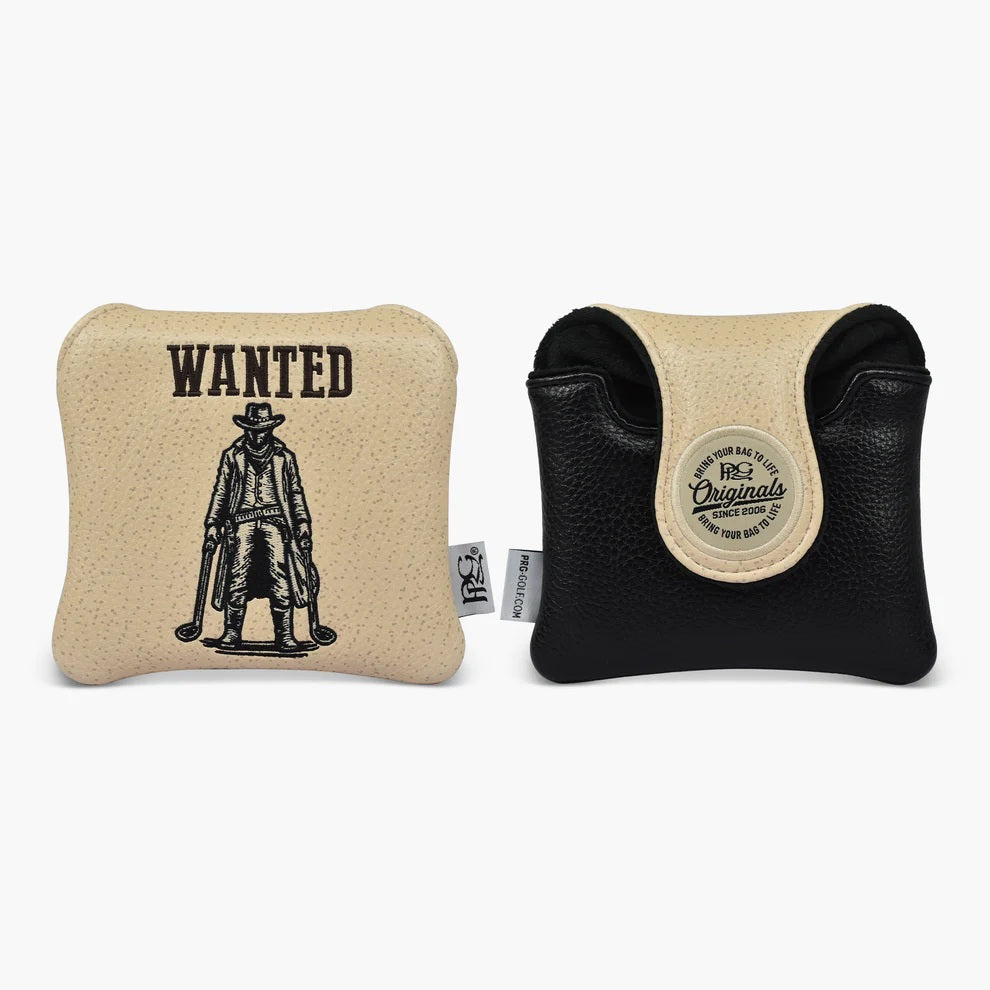 New 2025 PRG Originals Most Wanted Design Golf Spider Mallet Putter Headcover.