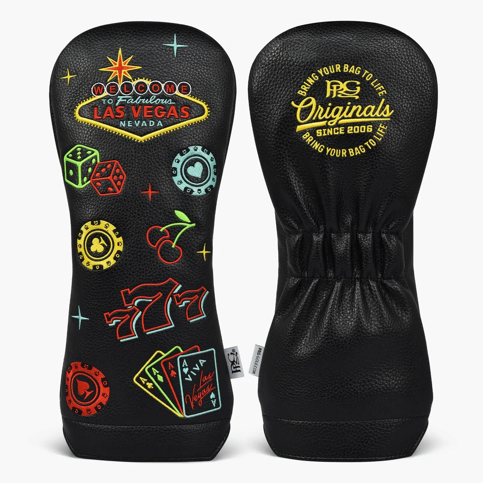 New 2025 PRG Originals Las Vegas Neon Design Golf Driver Headcover.