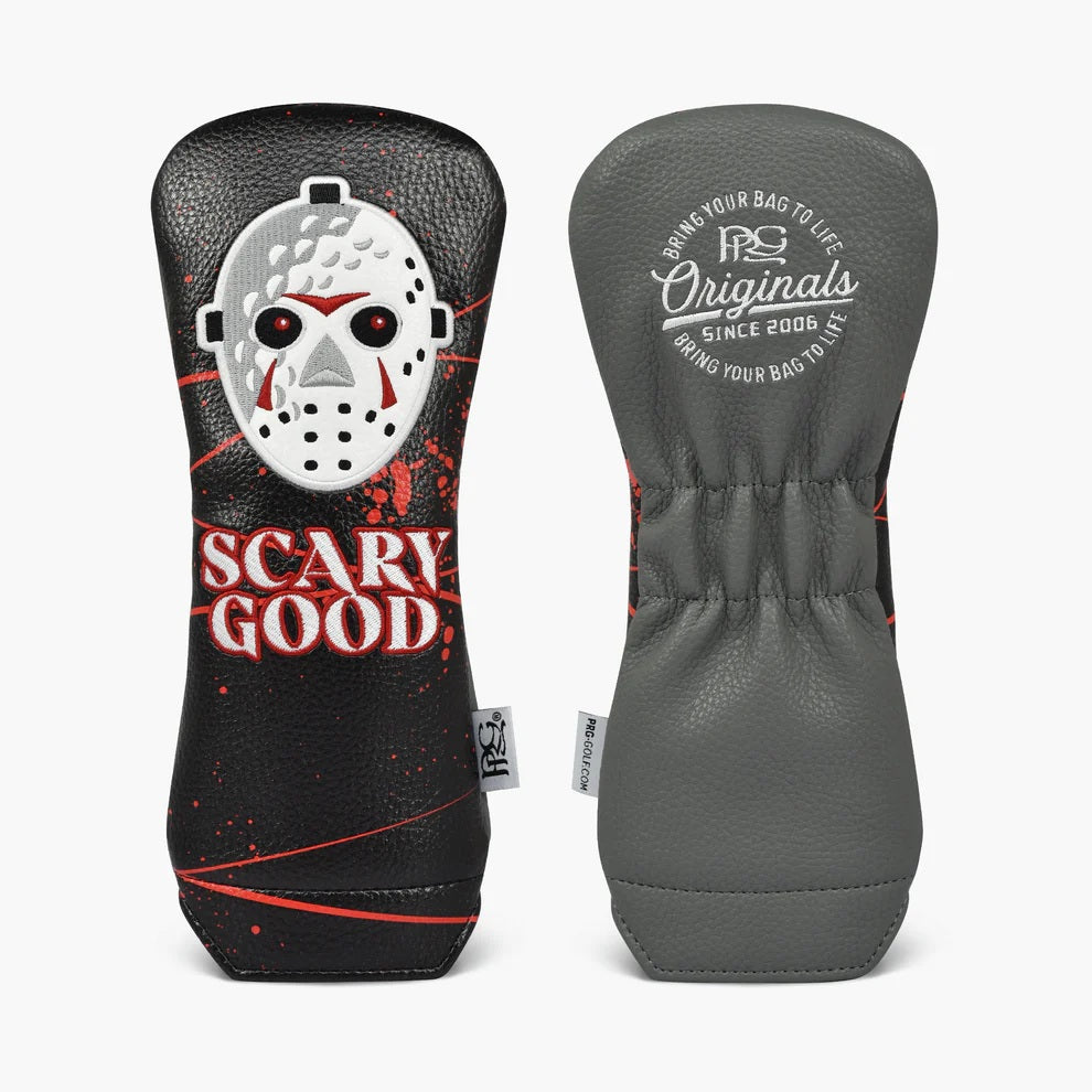 New 2025 PRG Originals Scary Good Design Golf Rescue or Hybrid Wood Headcover.