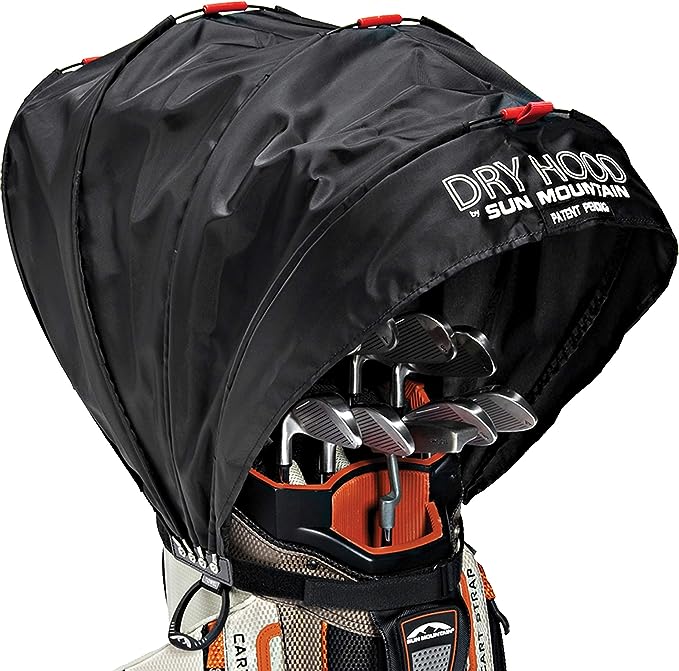 Sun Mountain Golf Bag Dry Hood, Black…
