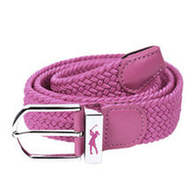 Load image into Gallery viewer, Surprizeshop Ladies Golf Woven Stretch Webbing Belt. Various Colours
