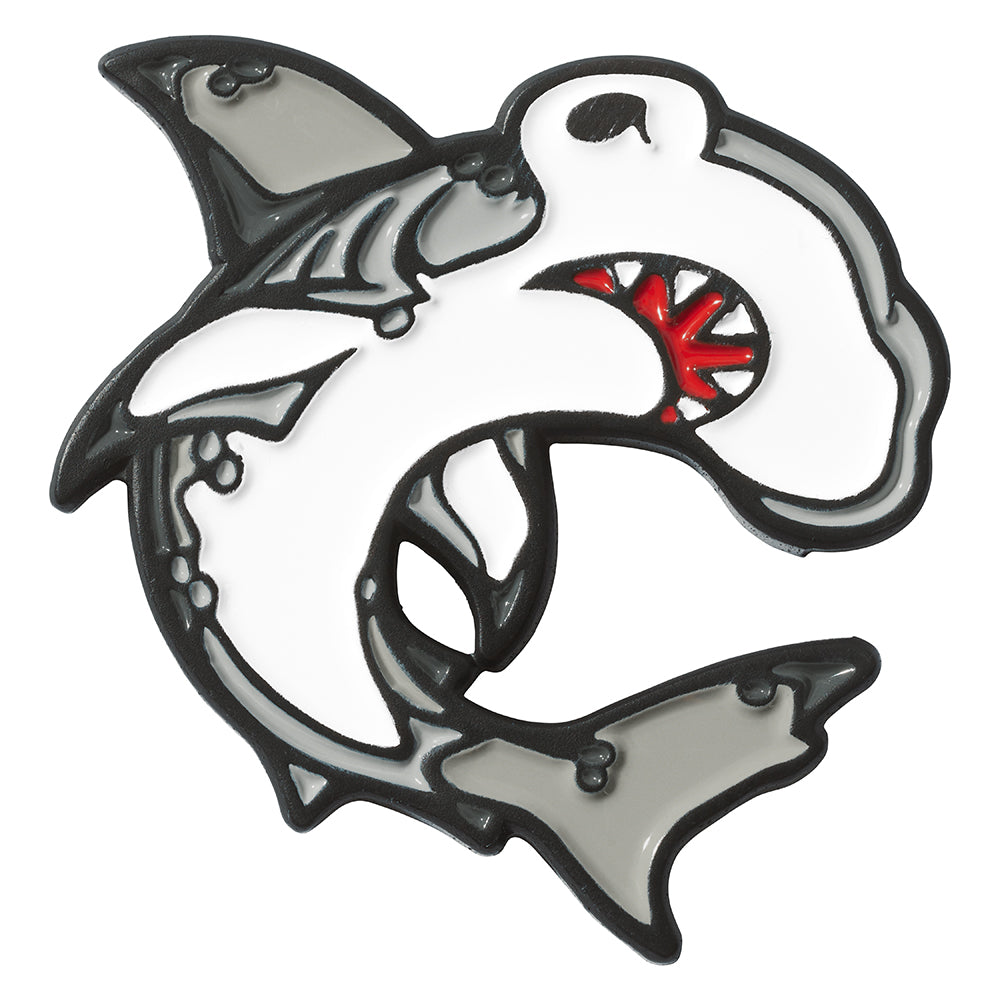 Shark Golf Ball Marker by Luna Links . New 2025 Range.