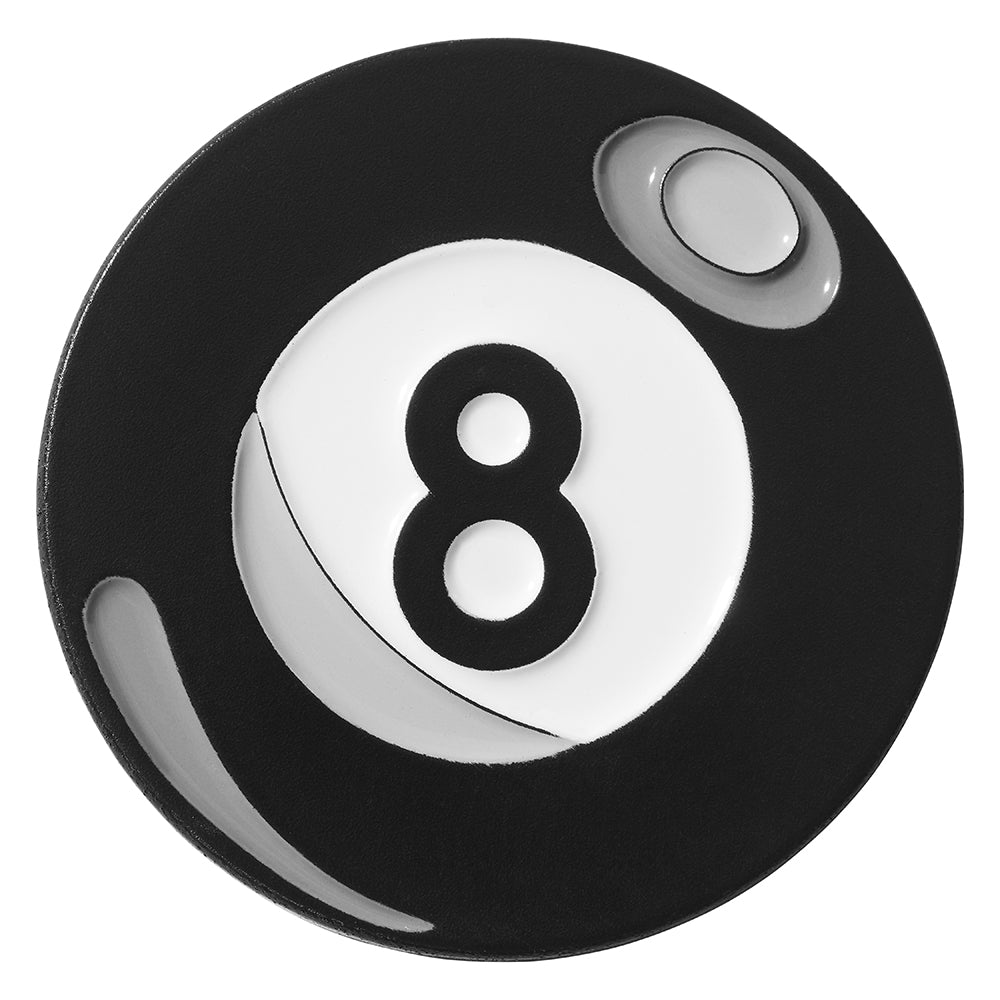 8 Ball Pool Golf Ball Marker by Luna Links . New 2025 Range.