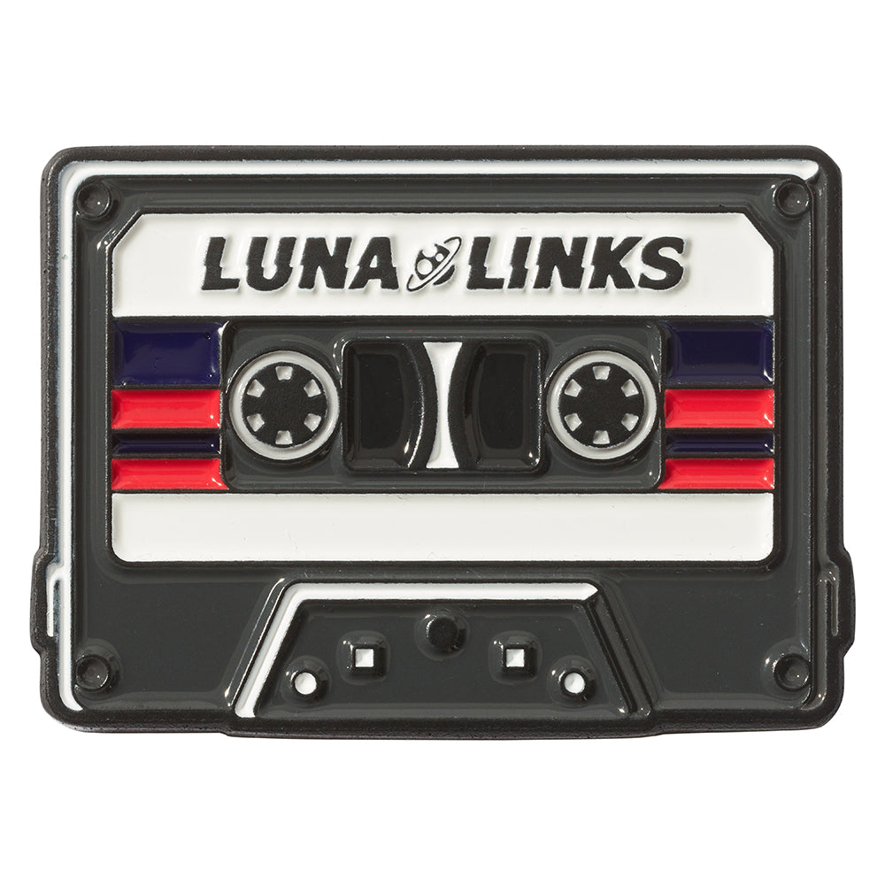 Cassette Tape Golf Ball Marker by Luna Links . New 2025 Range.