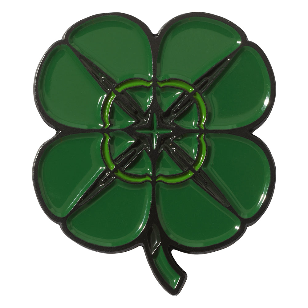 Clover Golf Ball Marker by Luna Links. New 2025 Range.