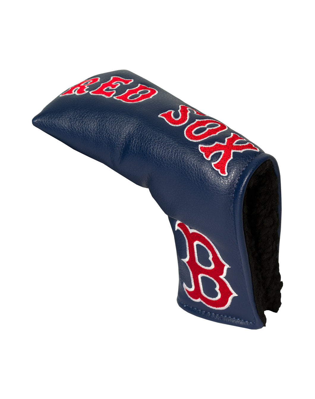 MLB Official Vintage Golf Blade Style Putter Headcover. Boston Red Sox