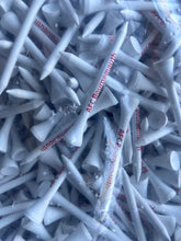 Load image into Gallery viewer, Bournemouth FC 50 or 100 Printed Loose Wood 69MM Golf Tees.
