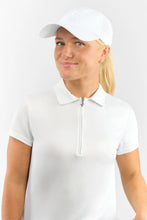Load image into Gallery viewer, Surprizeshop Ladies Vented Golf Cap with Lady Golfer Embroidery . Navy Blue, White, Pink or Royal Blue.

