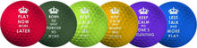 Load image into Gallery viewer, Longridge Keep Calm Golf Balls (Pack of 6)
