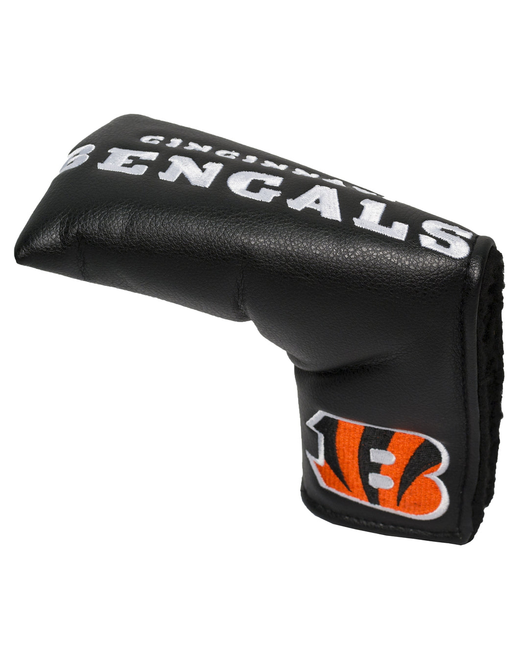 NFL Official Vintage Golf Blade Style Putter Headcover. Cincinnati Bengals.