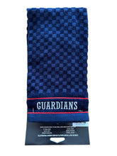 Load image into Gallery viewer, MLB Major League Baseball Official Golf Tri-Fold Towel. Cleveland Guardians.
