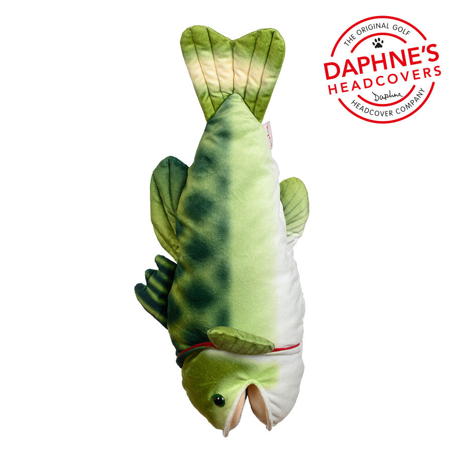 Daphne Golf Driver Headcover. Wildlife Collection. Bass Fish.