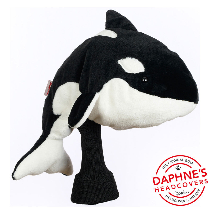Daphne Golf Driver Headcover. Wildlife Collection.  Orca.