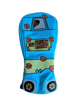 Load image into Gallery viewer, PRG Originals Driving / Putting Machine  Design Golf Headcovers. Set of 3. Driver, Fairway and Rescue or Putter Cover.
