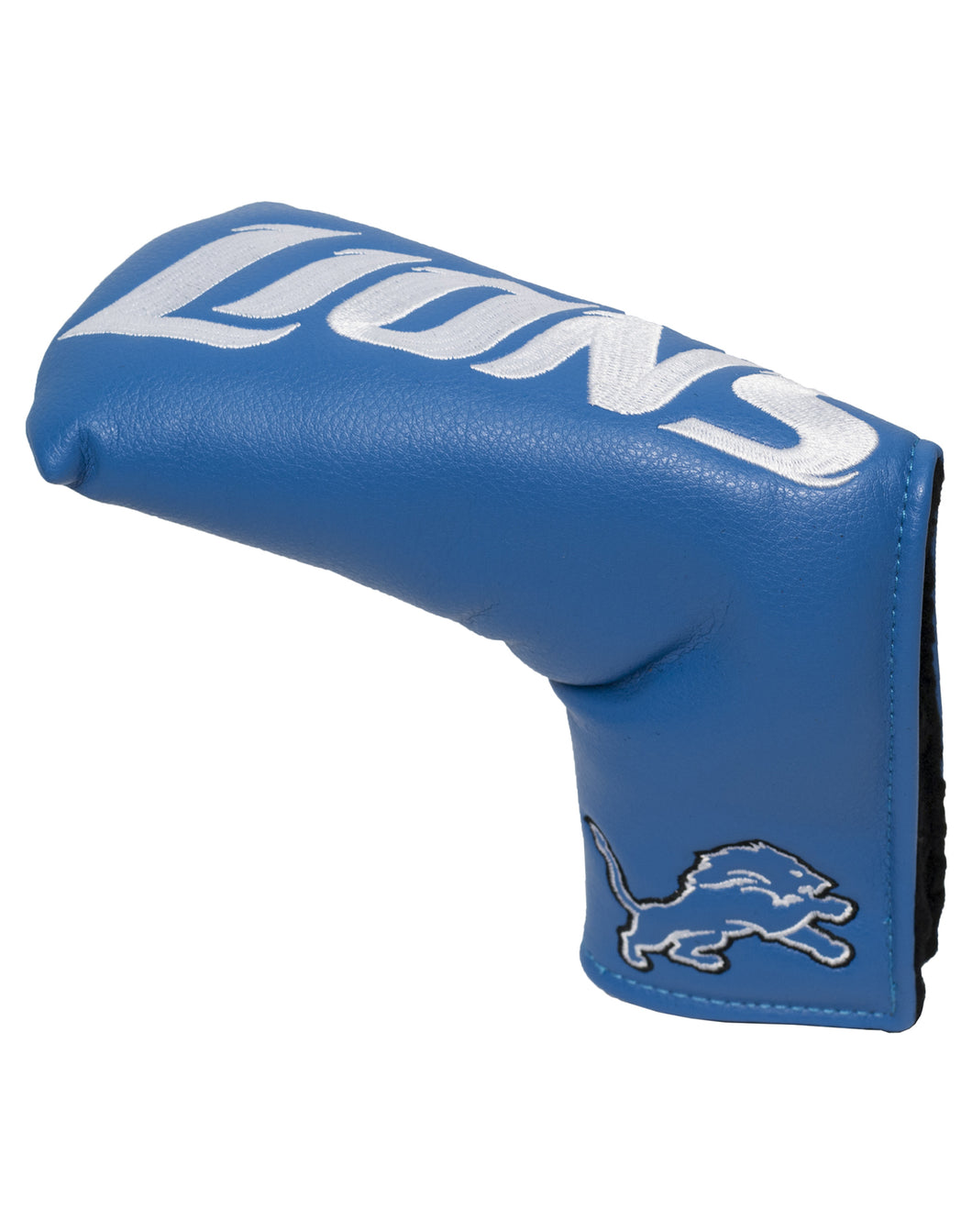 NFL Official Vintage Golf Blade Style Putter Headcover. Detroit Lions