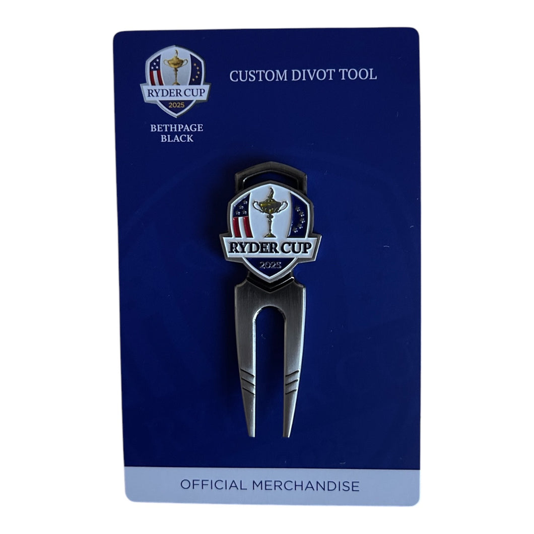 2025 Ryder Cup Bethpage Black Custom Golf Divot Tool.