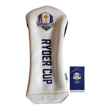 Load image into Gallery viewer, 2025 Ryder Cup Bethpage Black Match Logo Fairway Wood Golf Headcover.
