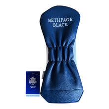 Load image into Gallery viewer, 2025 Ryder Cup Bethpage Black Match Logo Fairway Wood Golf Headcover.
