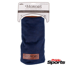 Load image into Gallery viewer, Pride Sports Honors Collection Barrel Canvas Golf Driver Headcover Navy Blue.
