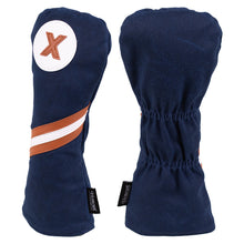 Load image into Gallery viewer, Pride Sports Honors Collection Traditional Canvas Fairway Golf Headcover. Navy Blue.
