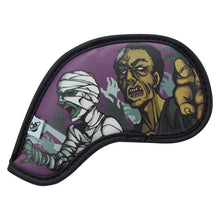 Load image into Gallery viewer, LunaLinks Monster Iron Golf Headcovers (Set of 9).
