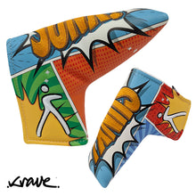Load image into Gallery viewer, Krave Comic Book Golf Driver, Blade or Spider Mallet Headcover.
