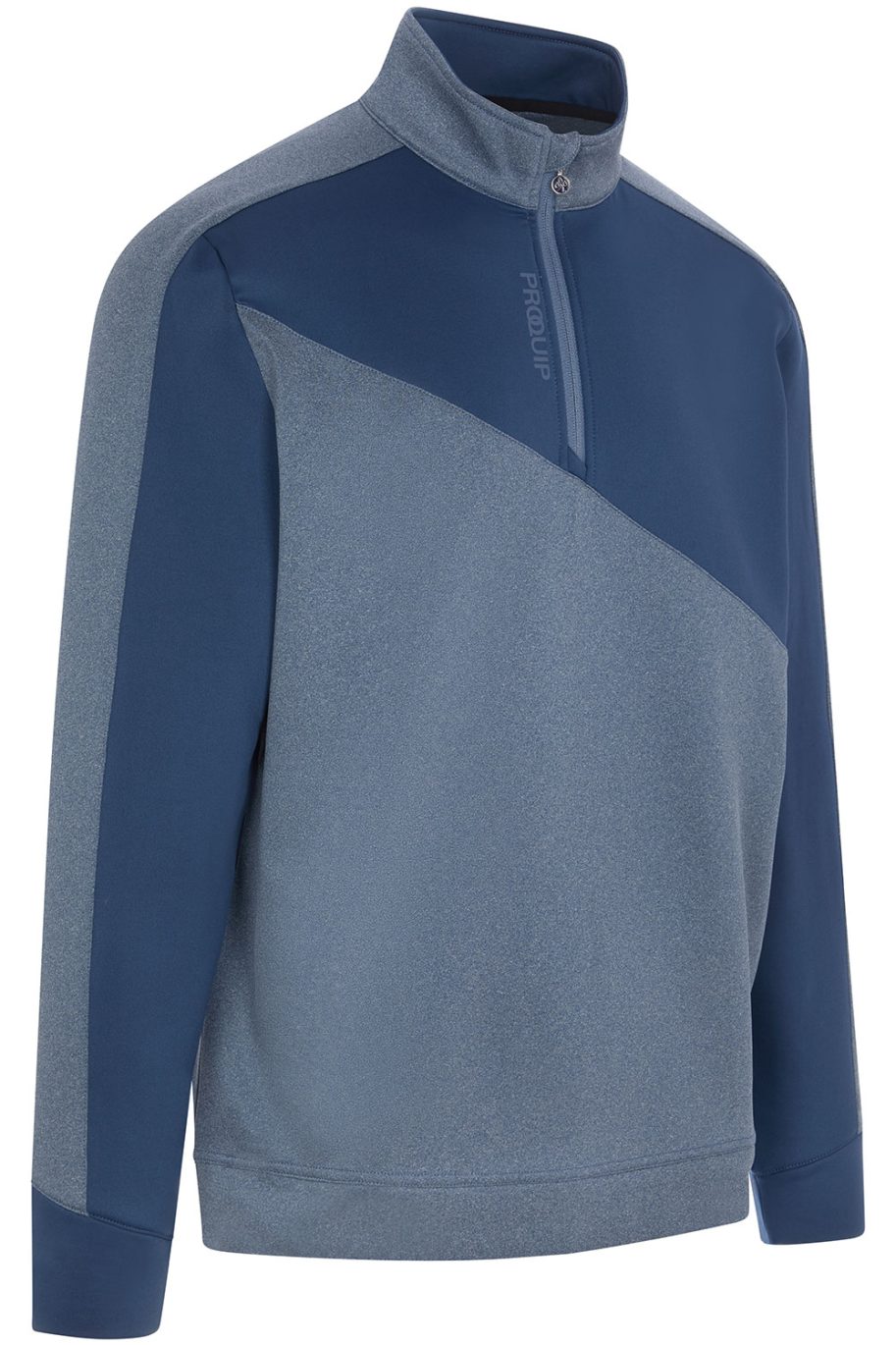 PROQUIP Golf Mens Levante Technical Midlayer 1/4 Zip Golf Top. Insignia Blue. All Sizes.