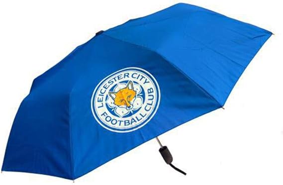 Leicester City F.C. Compact Golf Umbrella Official Merchandise