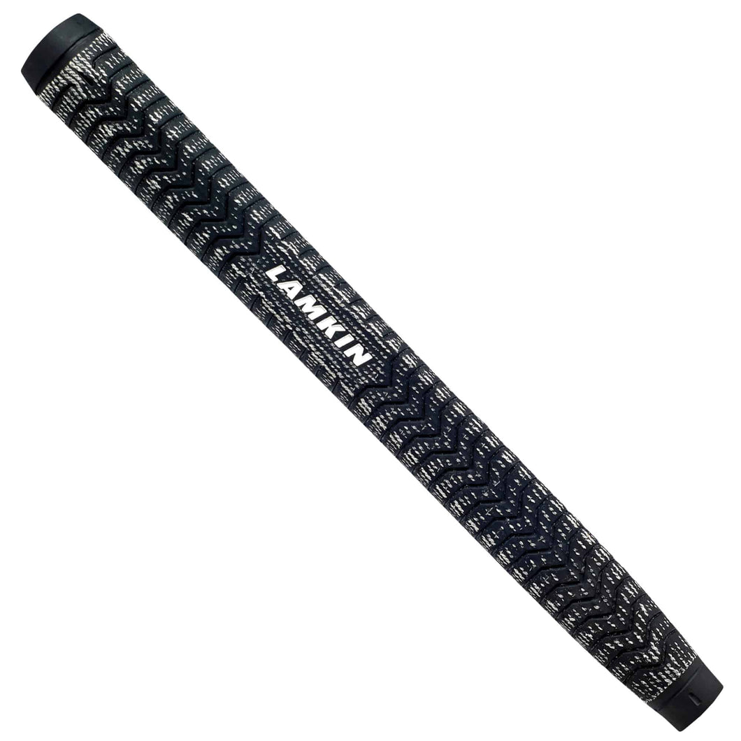 Lamkin Deep Etched Cord Paddle Golf Putter Grip. Black.